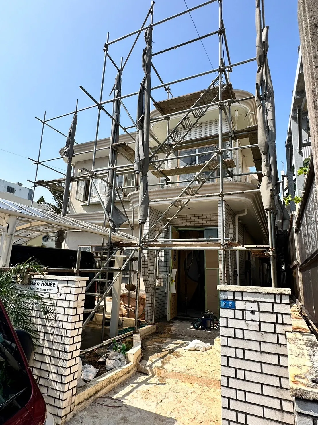 沖縄市海邦外壁塗装