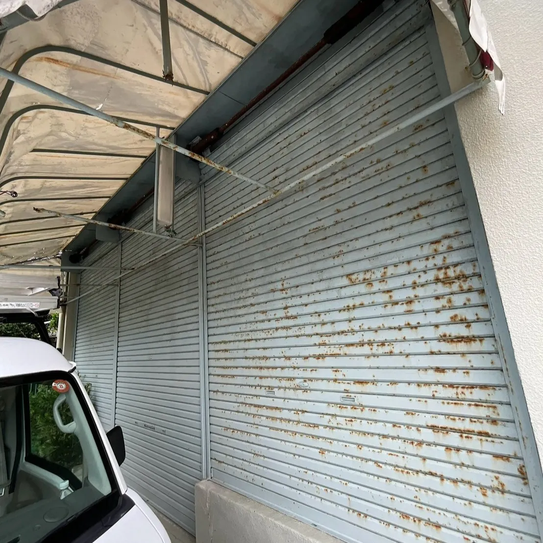 🔧シャッターの解体・撤去もやってます💪